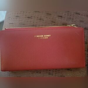 Forever Sunny Red Wallet- LIKE NEW
